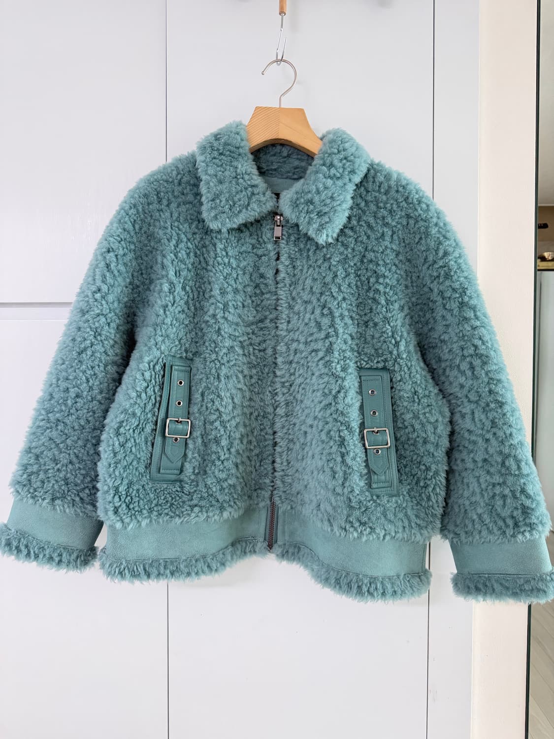 리얼 양퍼 무스탕 자켓 상품이미지1