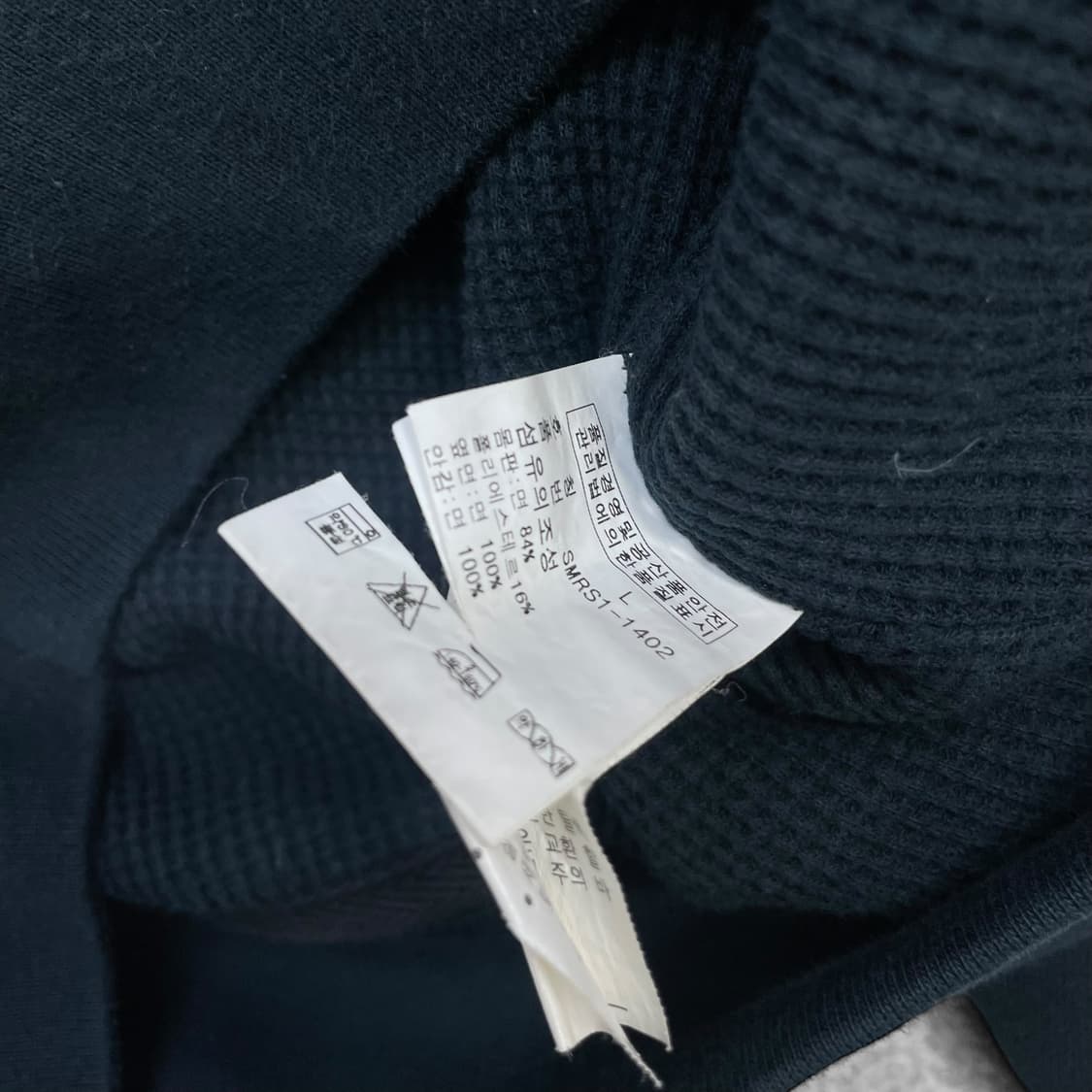 폴로 랄프로렌 포니 로고 써멀 후드집업 다크네이비 상품이미지5