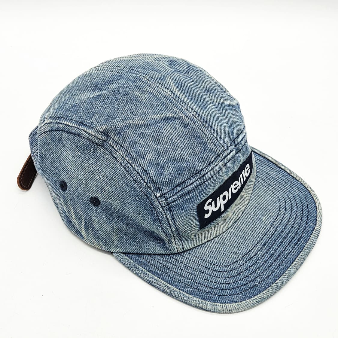 슈프림 워시드 치노 트윌 캠프캡 데님 - 25FW 상품이미지2