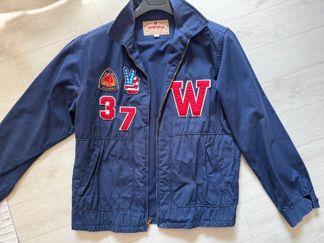 Sugar Cane 네이비 자켓 상품이미지1