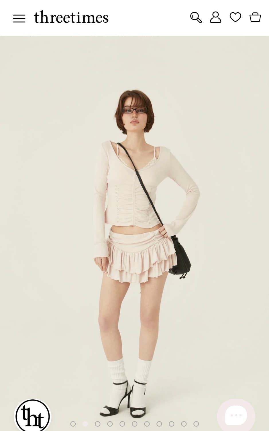 쓰리타임즈 threetimes Cinnamon skirt 시나몬 스커트s 상품이미지4