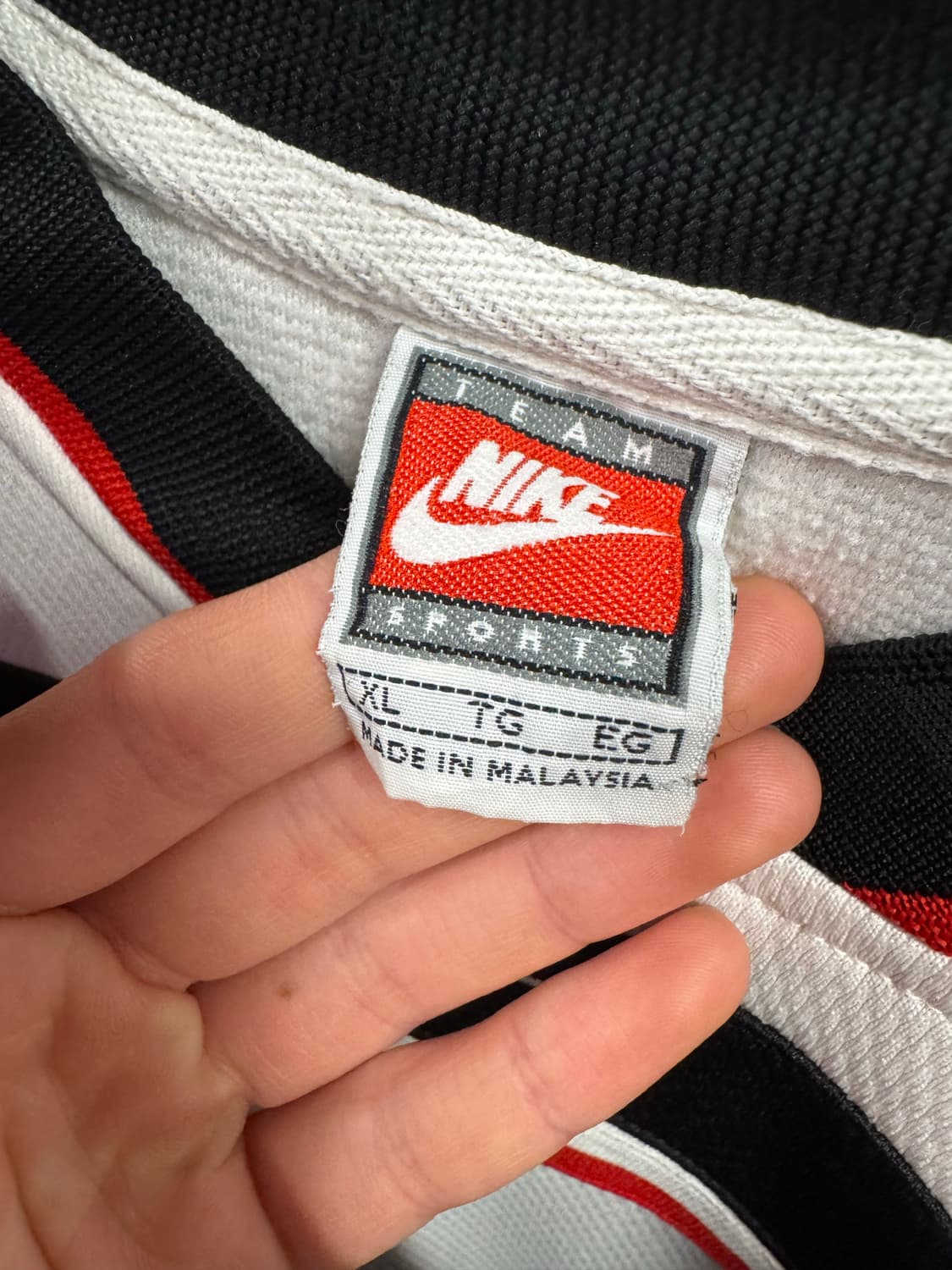 90s 나이키 X 시카고불스 웜업 전면 로고 포인트 화이트 상품이미지7