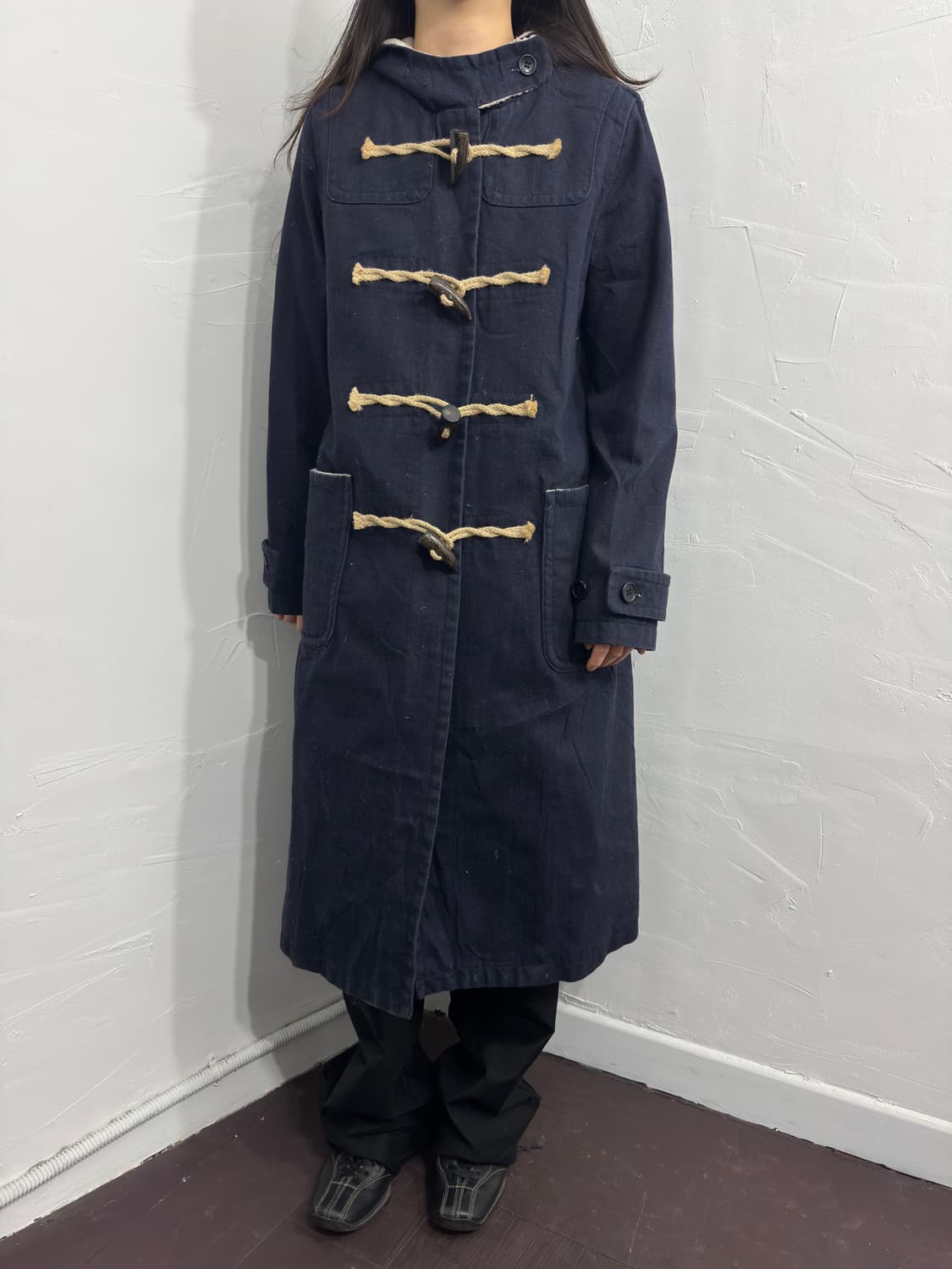 ined duffle long hood jacket 상품이미지2