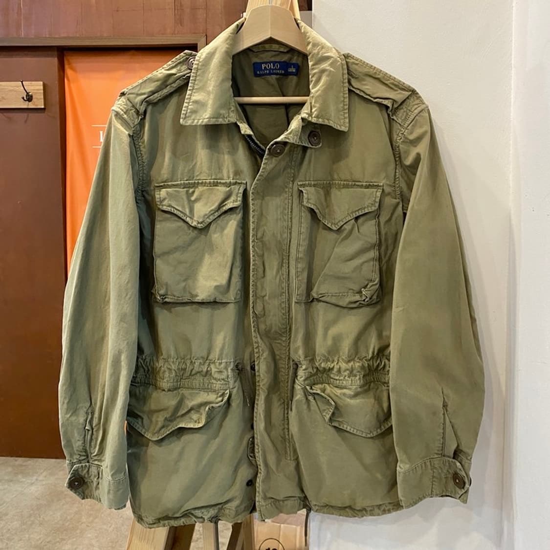 폴로 랄프로렌 M-43 밀리터리 필드 야상 자켓 표기S 상품이미지1