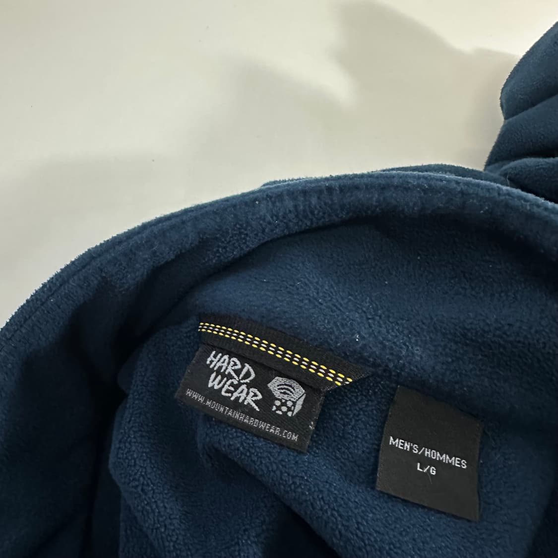 95-100 L 마운틴하드웨어 네이비 기본로고 플리스자켓 상품이미지5
