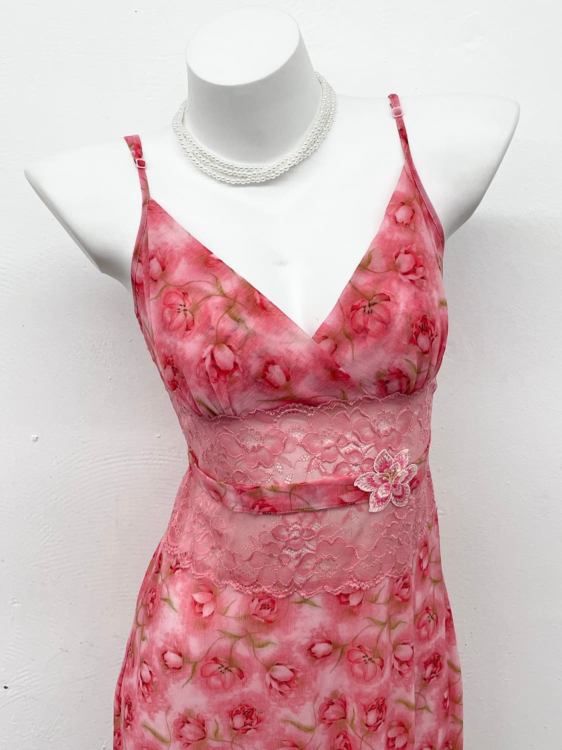 플로럴 레이스 슬립 상품이미지2