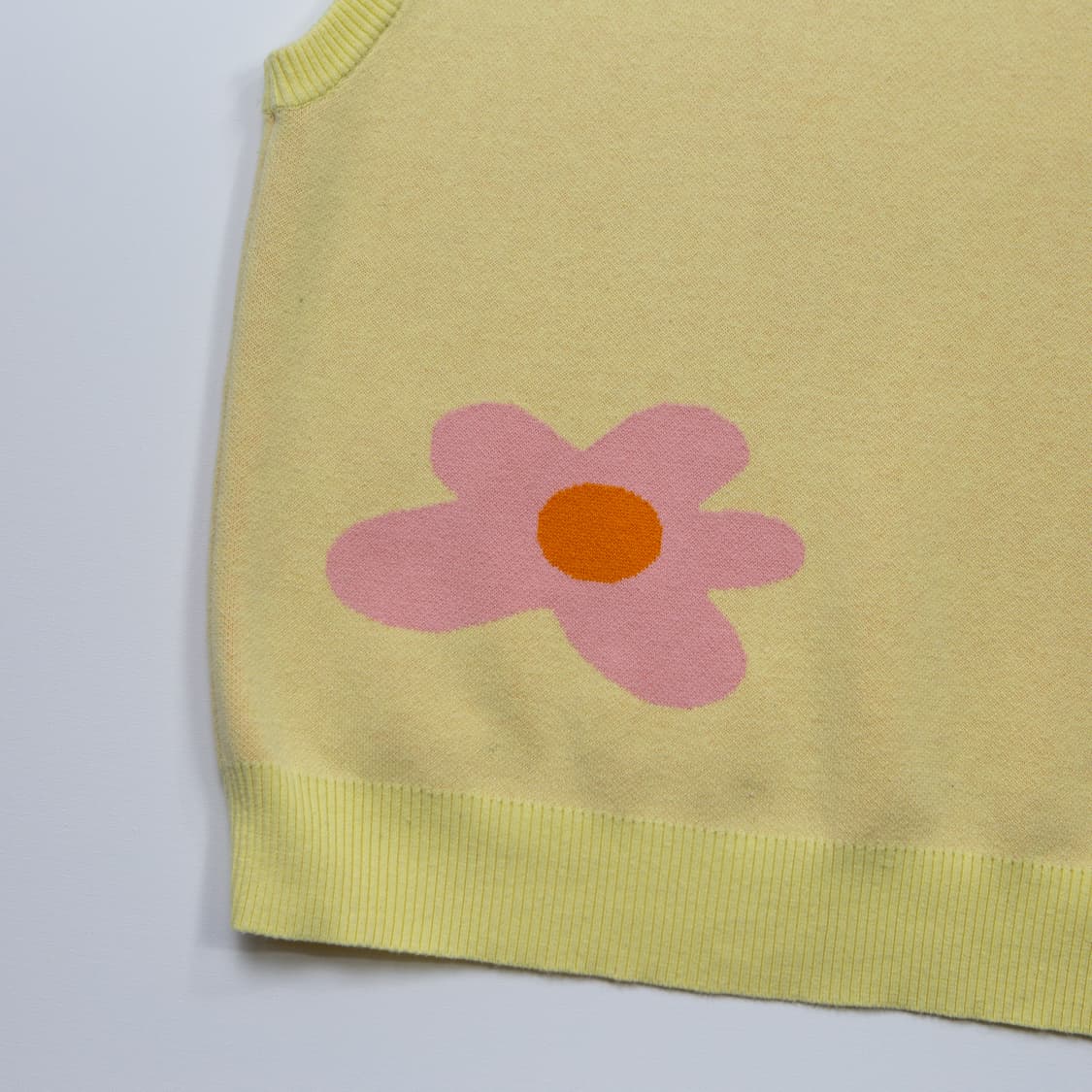 골프 르플레르 플라워 니트 베스트 상품이미지7