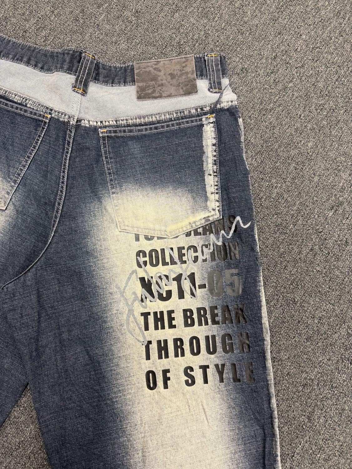 Os)Fubu 빈티지 올드스쿨 힙합 버뮤다 데님팬츠 상품이미지9