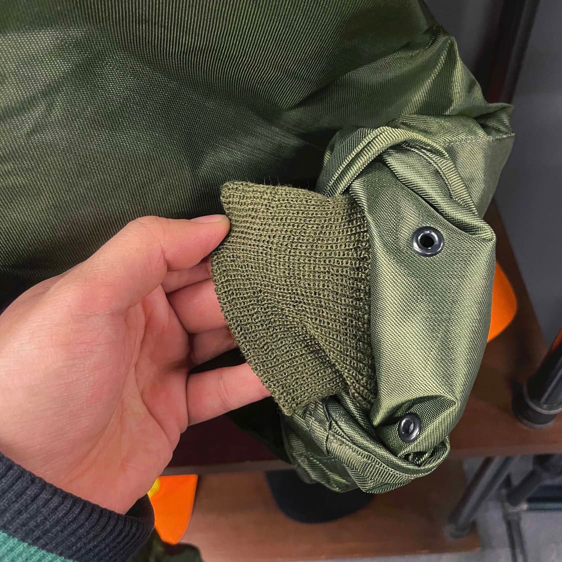 70s 오리지널 U.S NAVY A-1 덱 자켓 밀리터리 파카 N509 상품이미지7