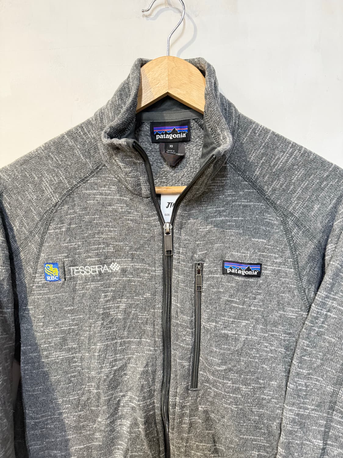 파타고니아 그레이 플리스 집업 상품이미지2