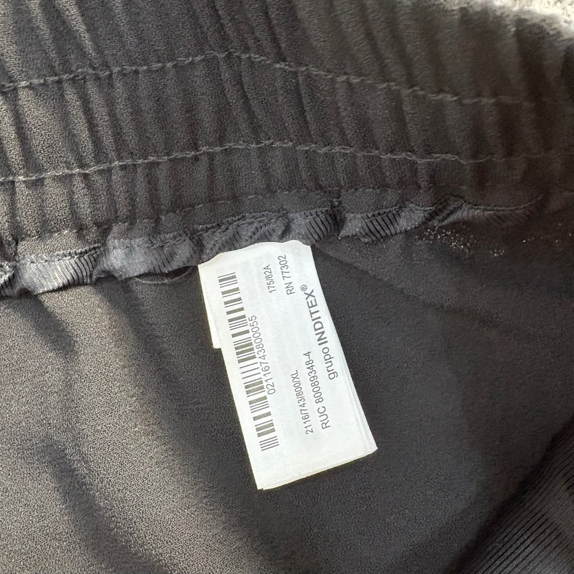 XL 자라 여성 와이드 밴딩 팬츠 0409J  상품이미지4