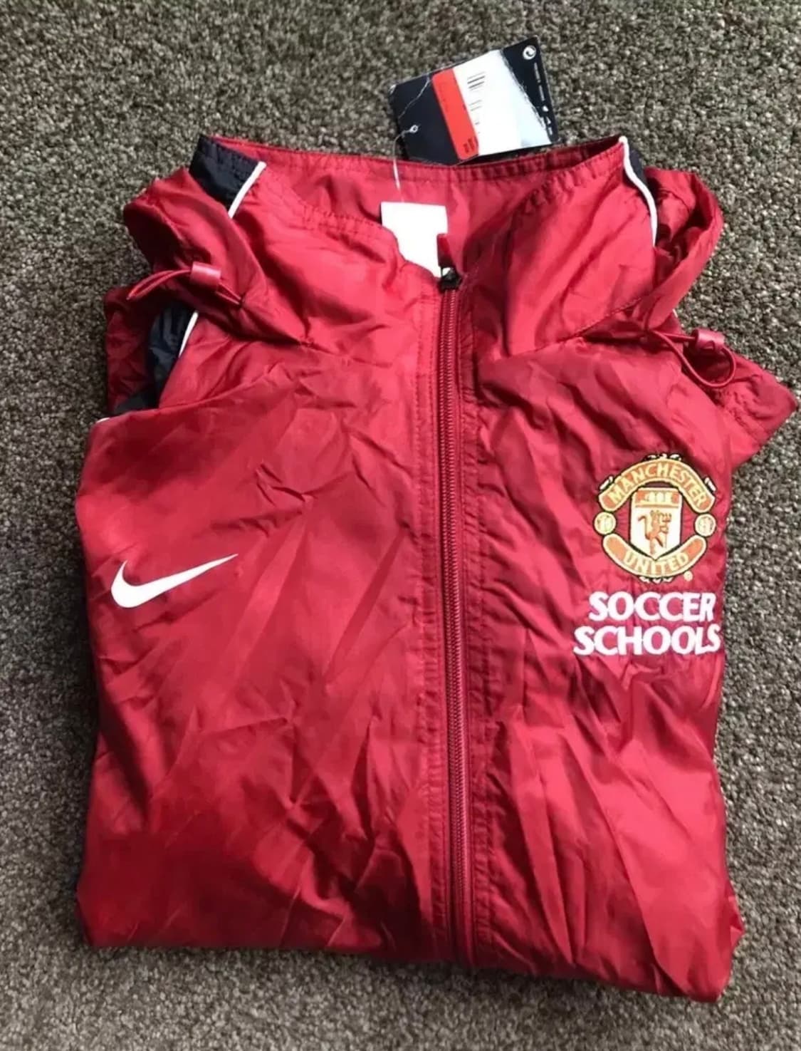 맨체스터 유나이티드/맨유 져지 바람막이 자켓, 사이즈 L 상품이미지1