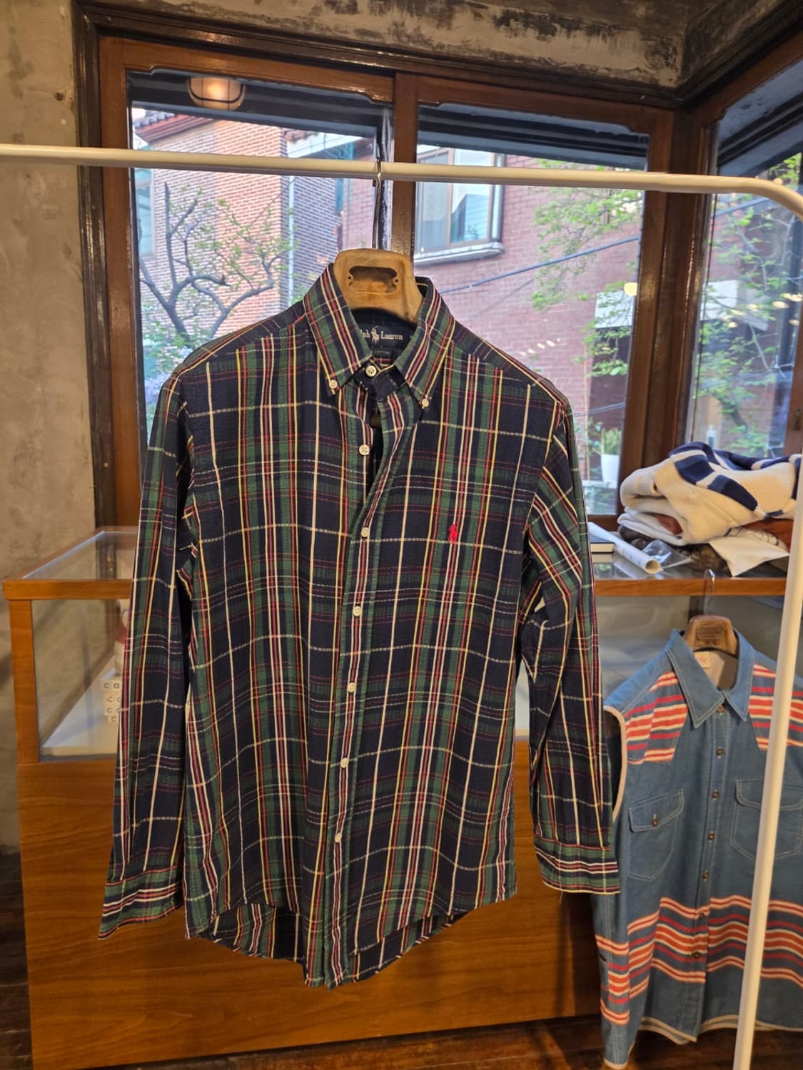 폴로랄프로렌 시어써커 버튼다운셔츠  상품이미지8