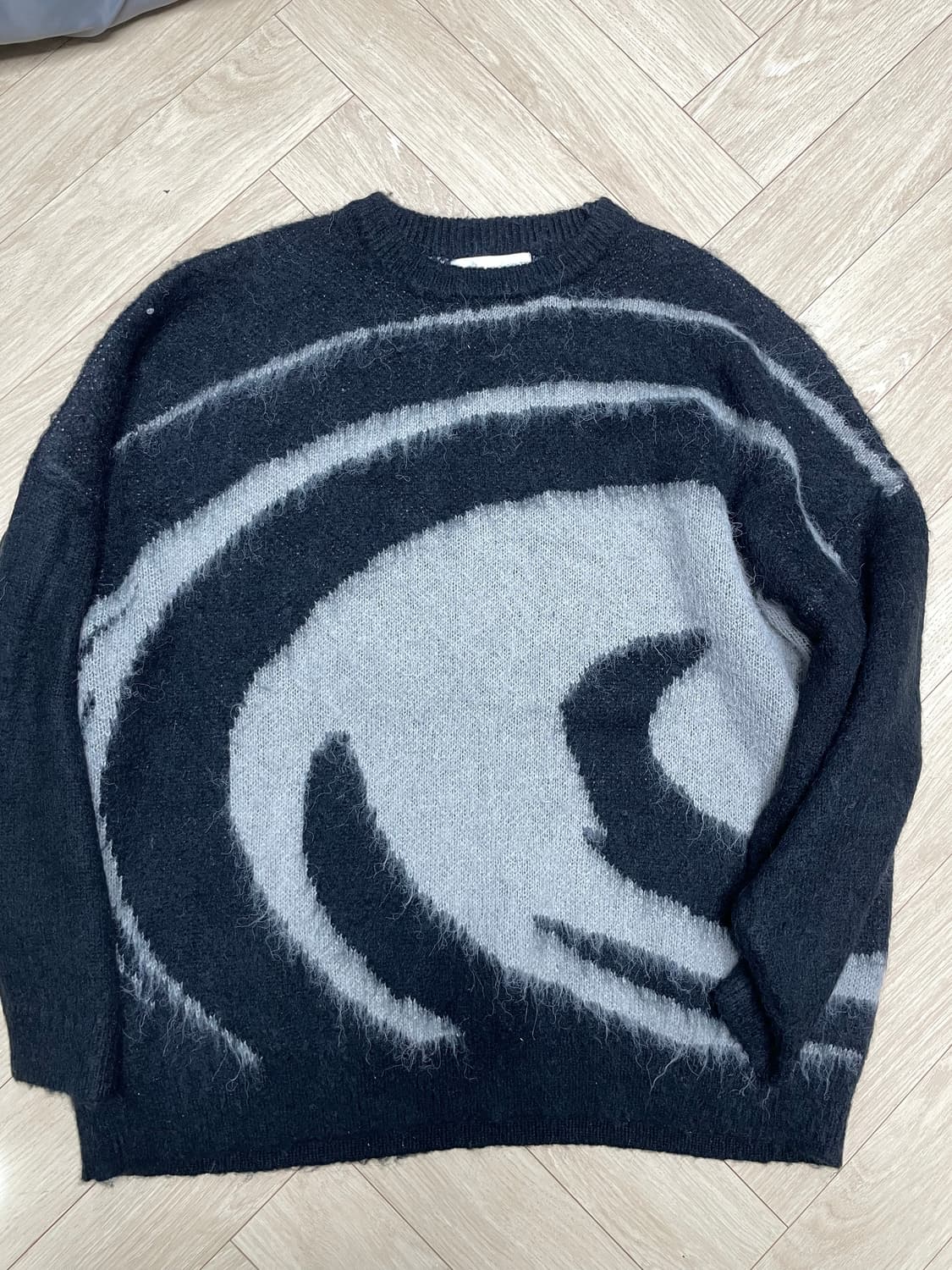 엑스톤즈 모헤어 니트 (L) 상품이미지5