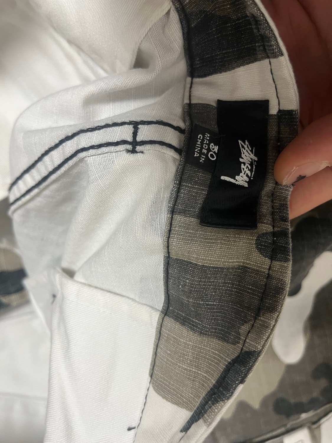 (30) 스투시 밀리터리 카고 스노우카모 상품이미지4