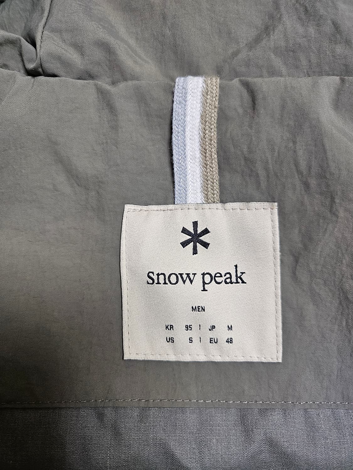 스노우피크 바람막이 95사이즈 상품이미지2