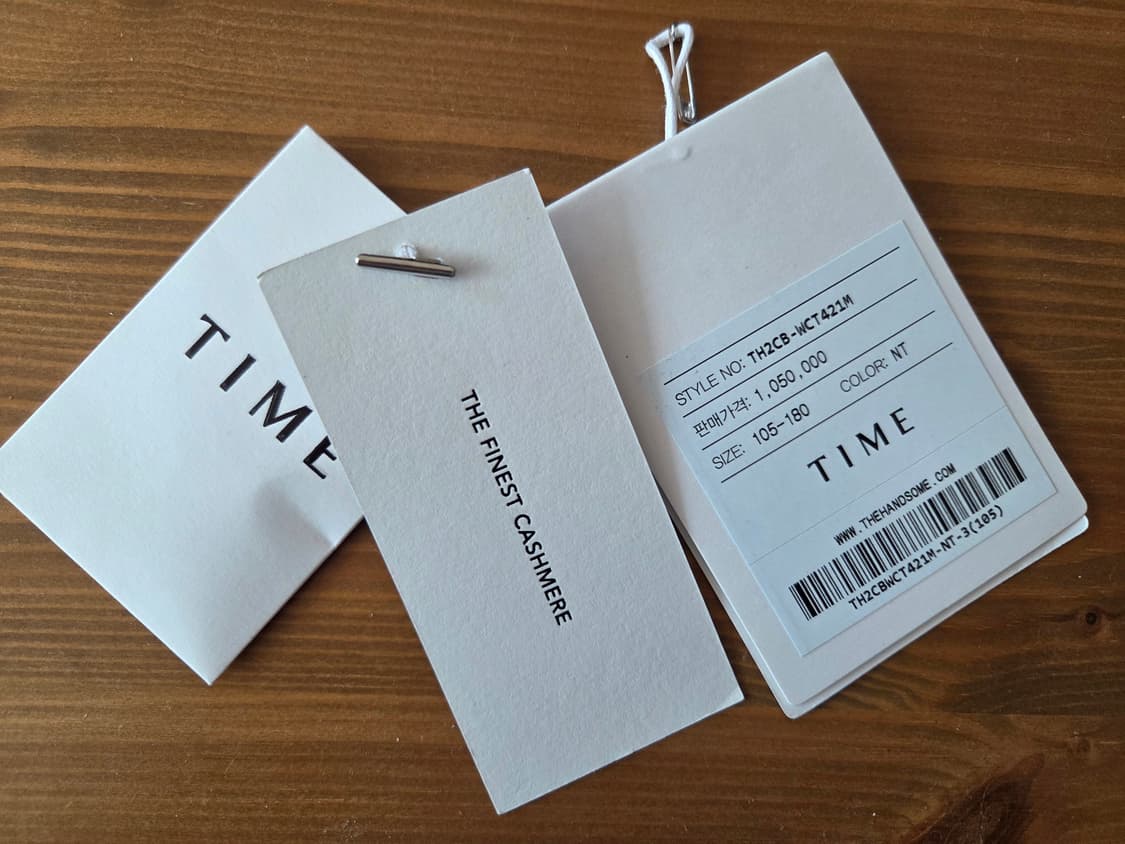타임옴므 캐시미어 자켓 (택있음) 상품이미지4