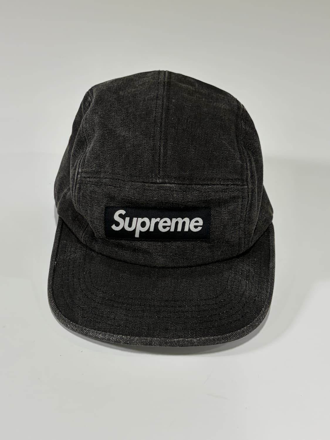 슈프림(Supreme) 데님 캠프캡 블랙 상품이미지1
