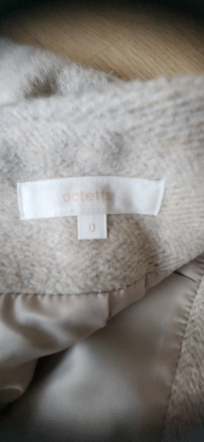 octette 오떼뜨 헤링본 H스커트 치마 멜란지베이지,브라운 상품이미지6
