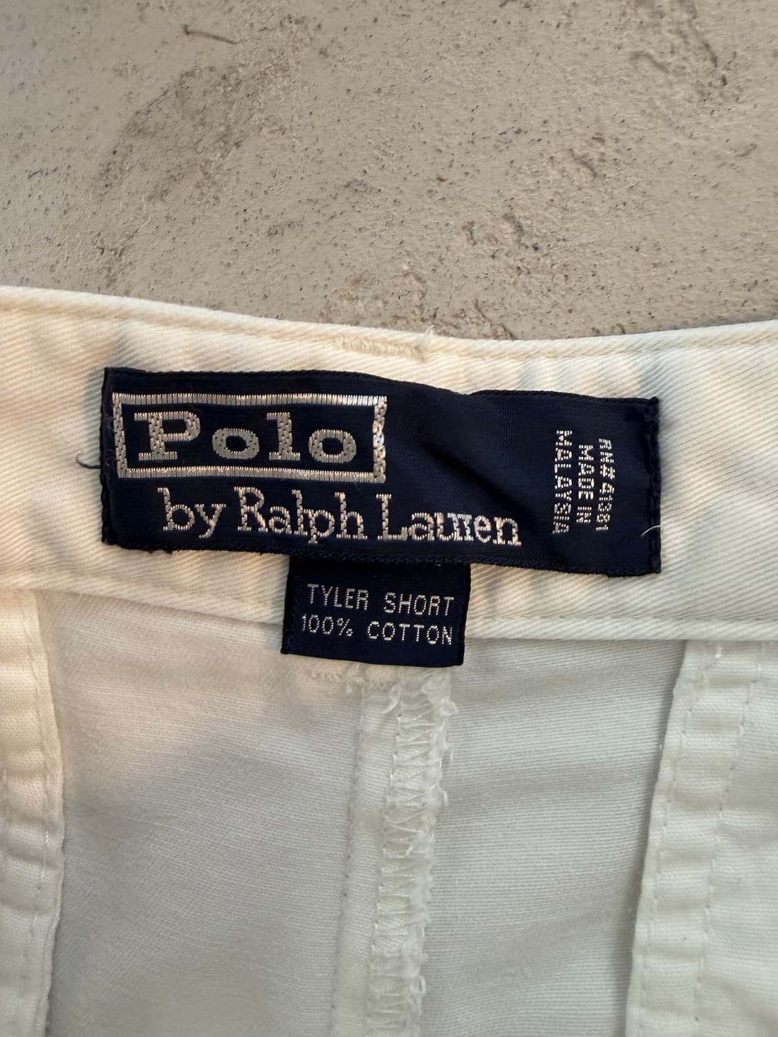 폴로 랄프로렌 화이트 타일러 쇼츠 30-34 상품이미지3