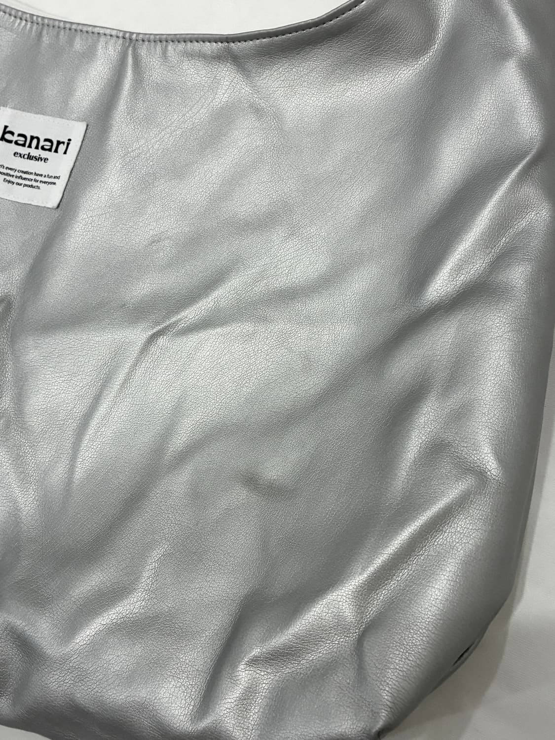 Kanari 카나리 투웨이백 실버/화이트 상품이미지6