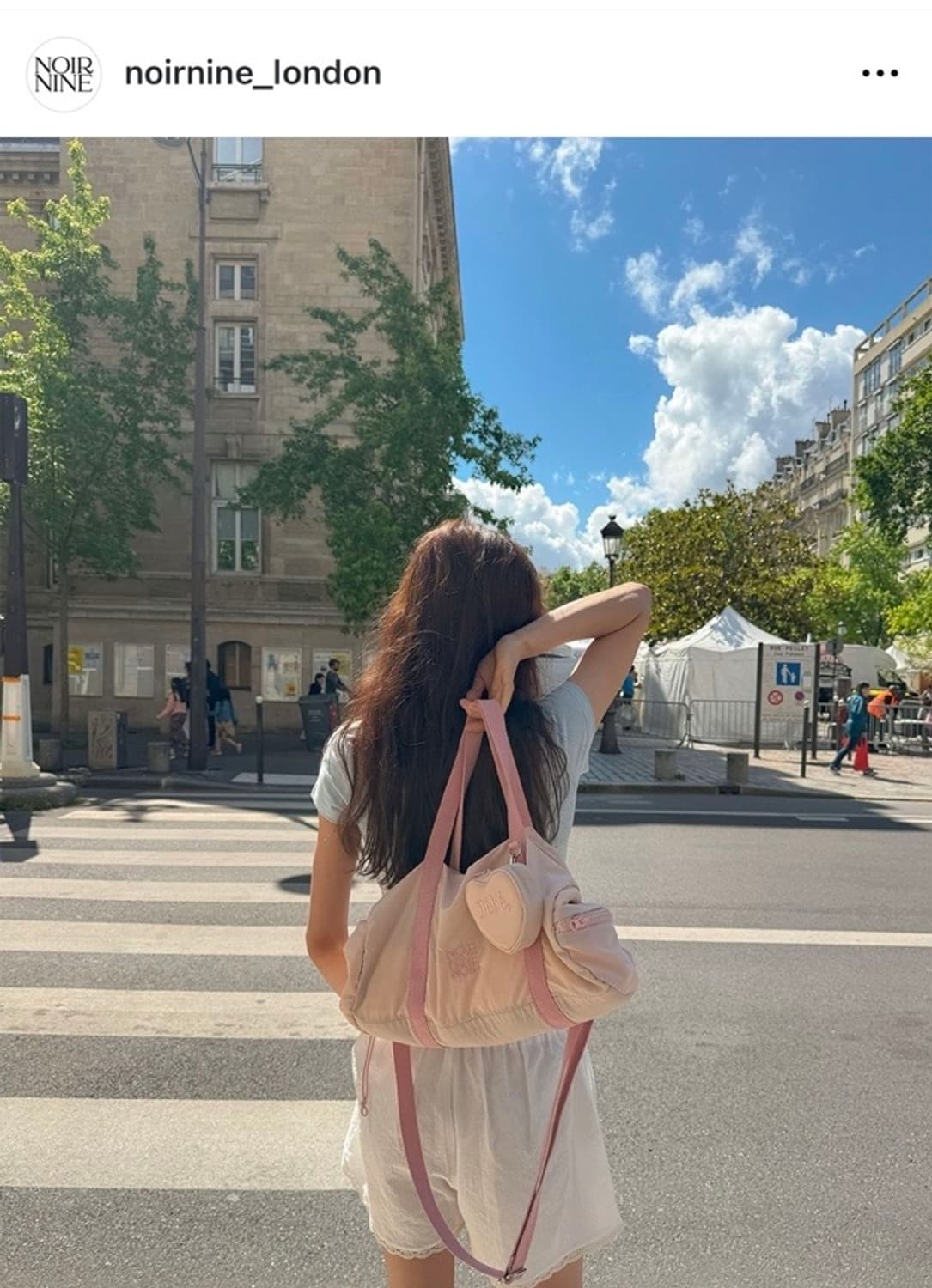  누아르나인 Bébé Nylon Bag [BLACK] 상품이미지3