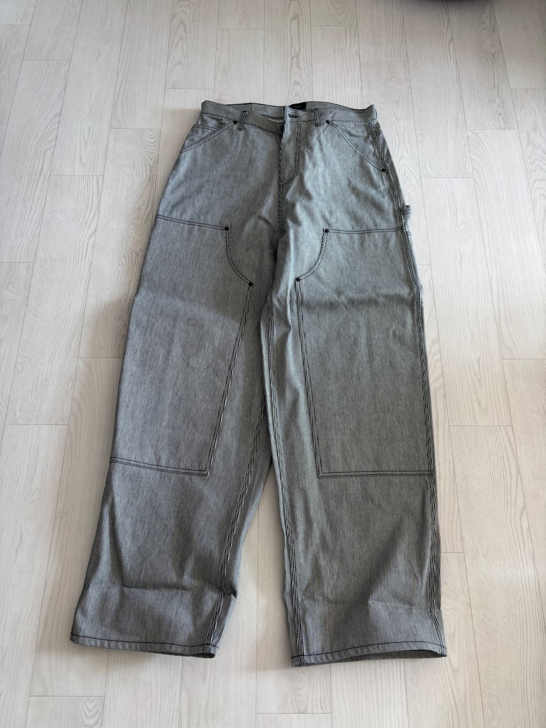 언더마이카 스트라이프 더블니 2사이즈 상품이미지1