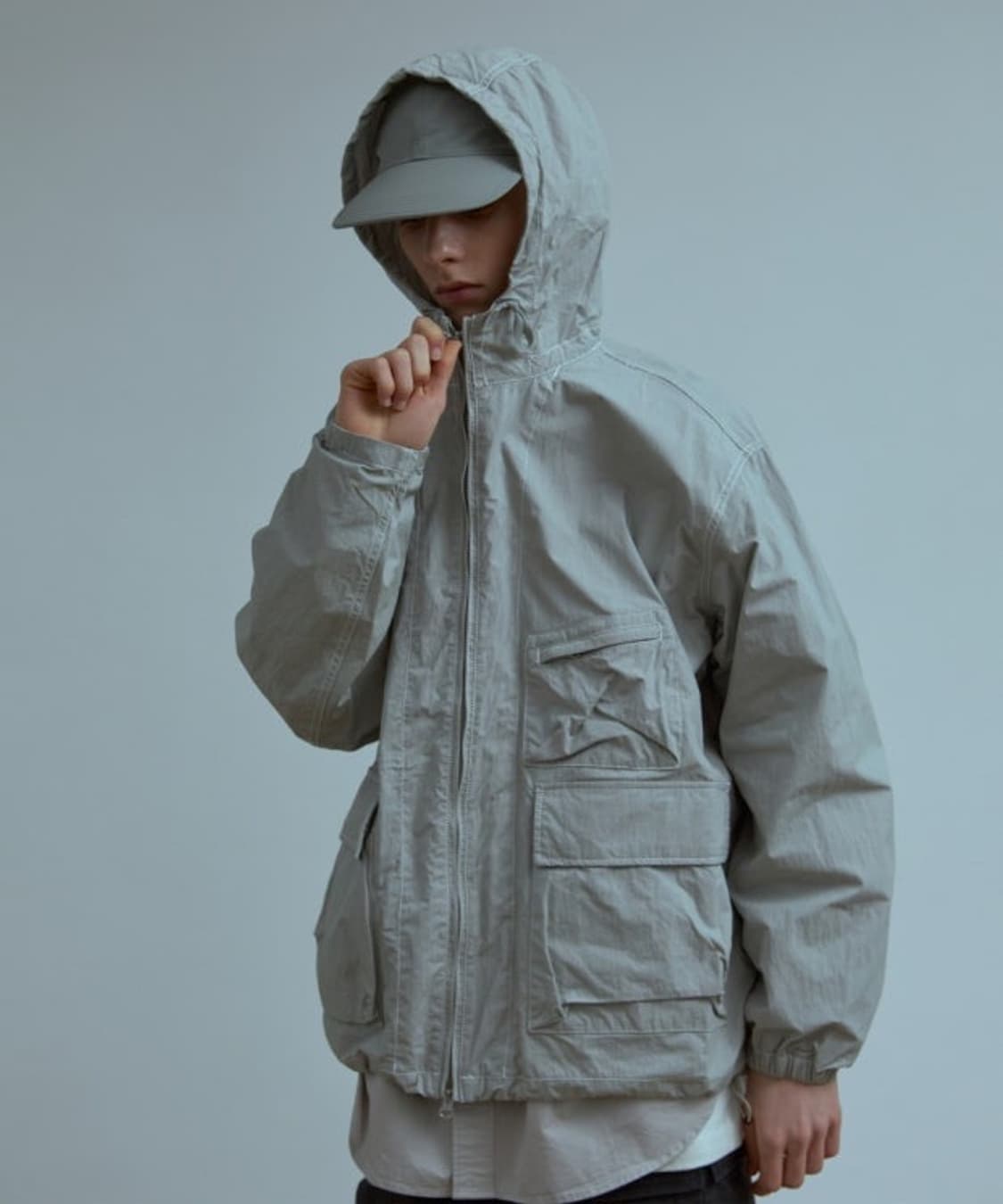 에스피오나지 후드 바람막이 L 상품이미지4