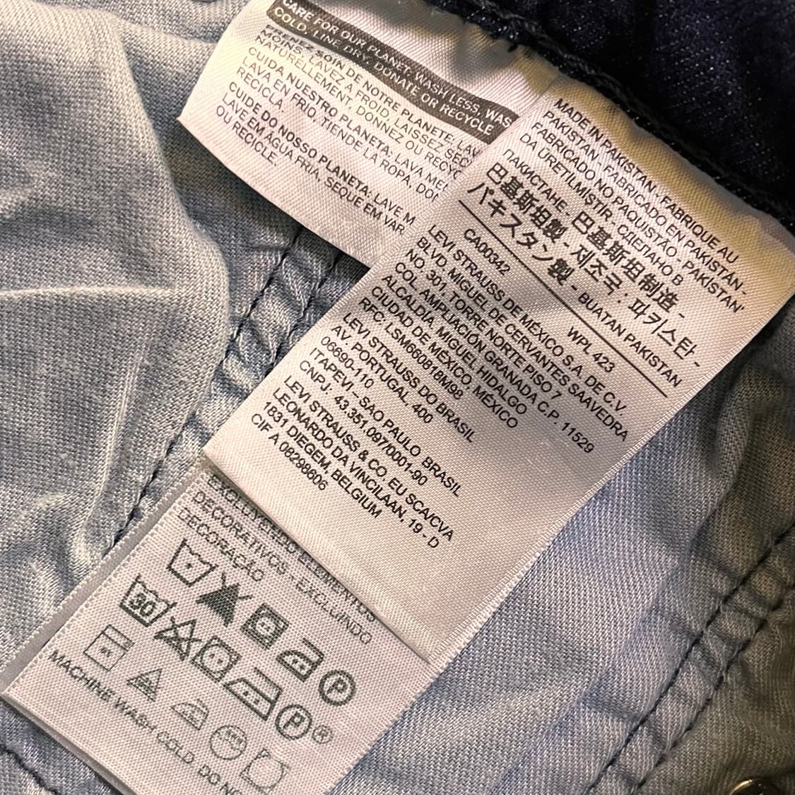 리바이스 511 데님팬츠 W32 L32 상품이미지5