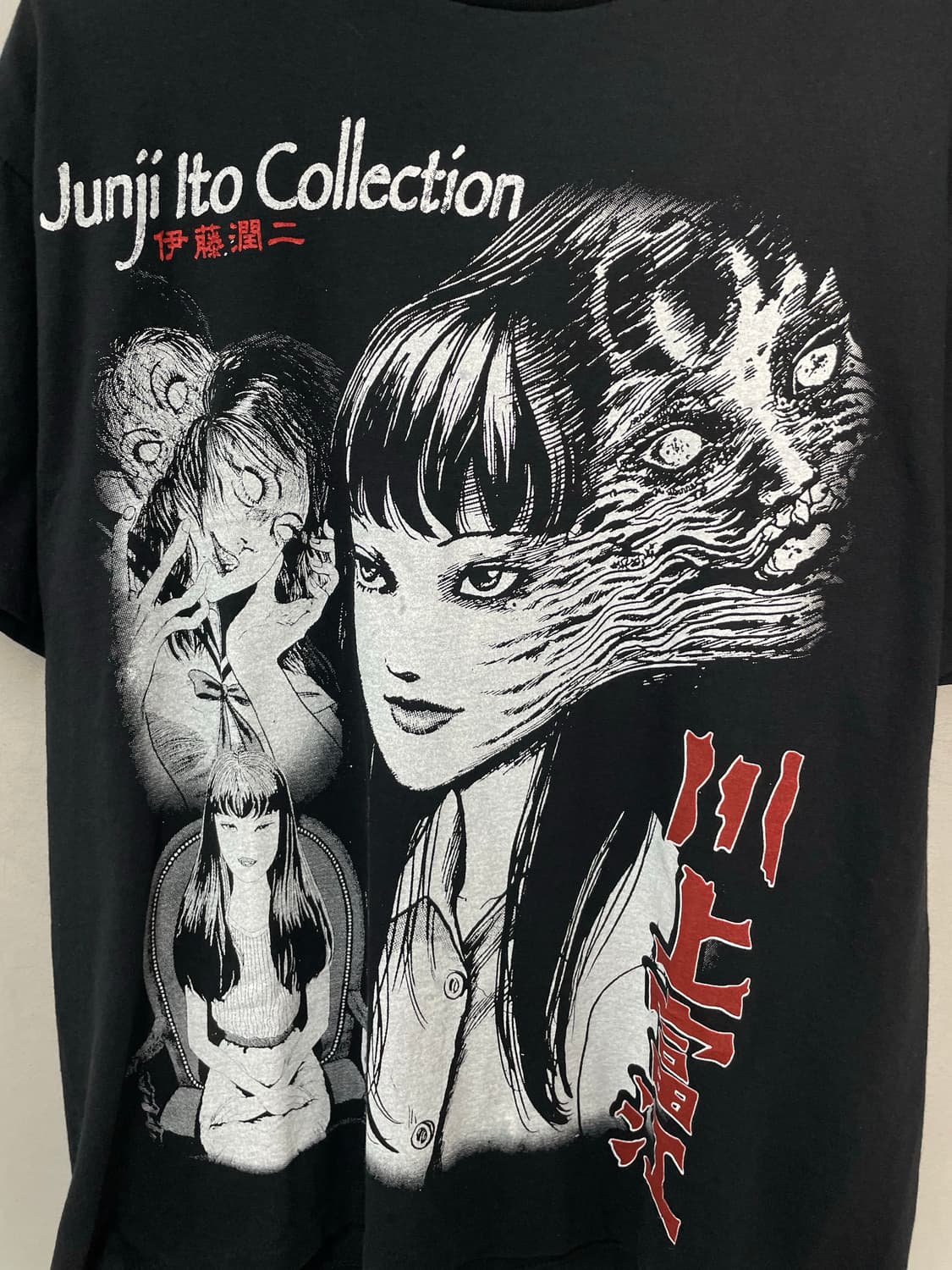 빈티지 이토준지 토미에 프린팅 반팔 H2545 상품이미지3