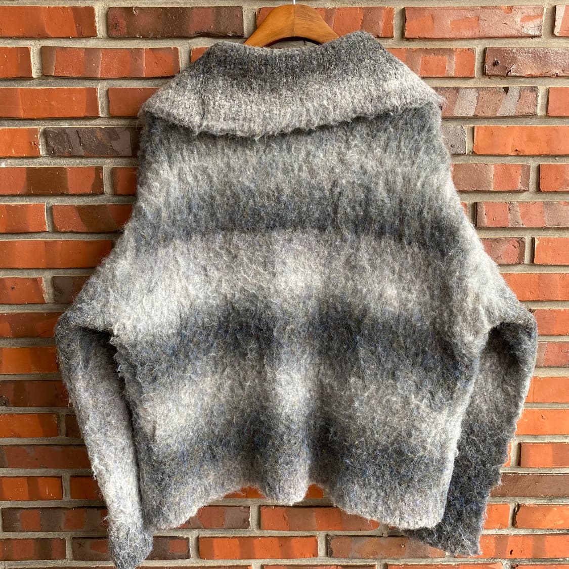 (M) KAMIYA Sailor-Collar Knit Jacket 상품이미지5