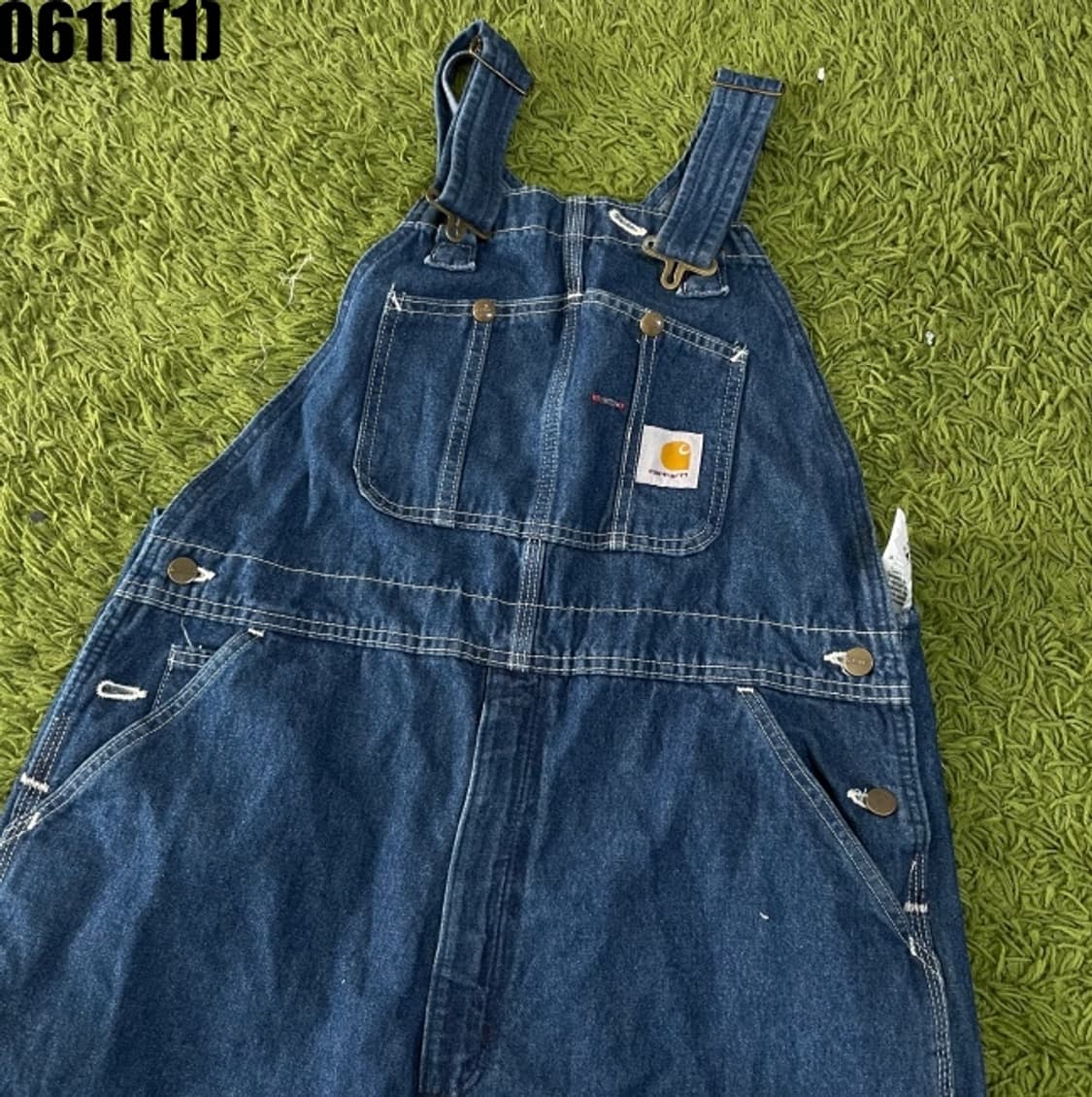 칼하트 데님 오버롤 상품이미지2