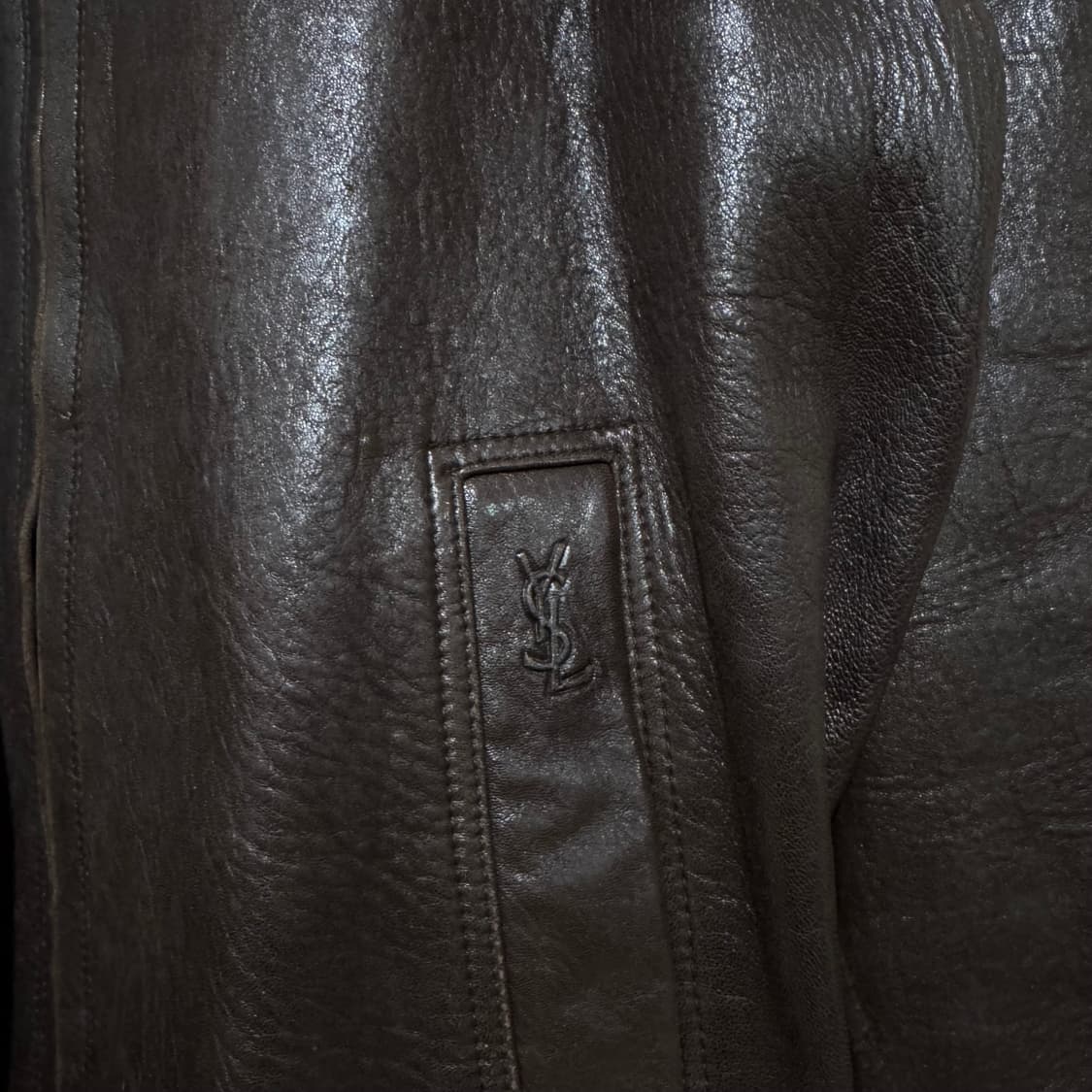 입생로랑 가죽자켓 상품이미지2