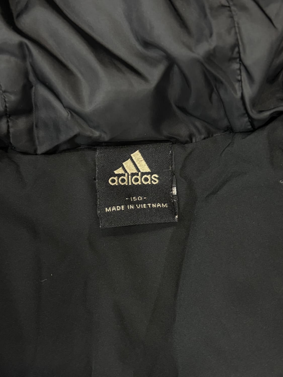 아디다스 삼선 롱패딩 화이트 상품이미지3