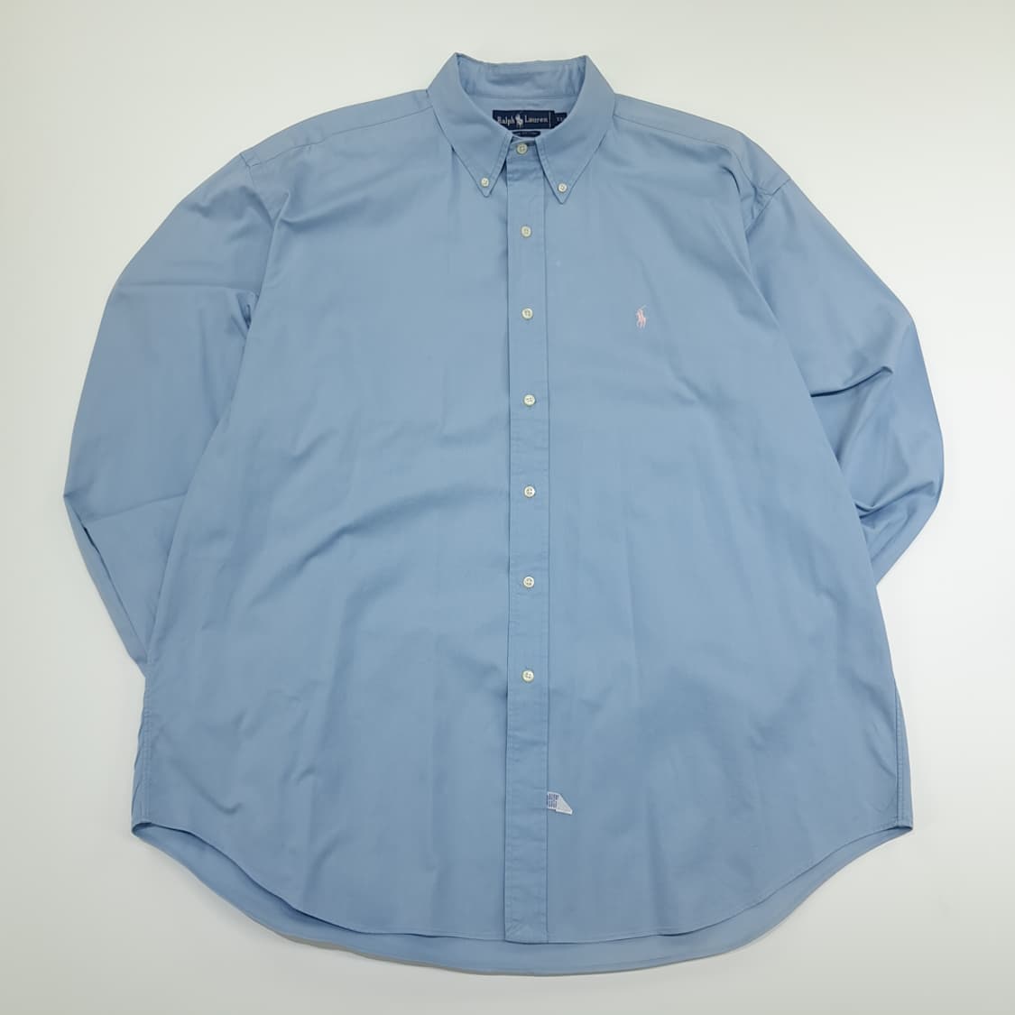 CN833 2XL 폴로 랄프로렌 스카이블루 긴팔 셔츠 남방 상품이미지1