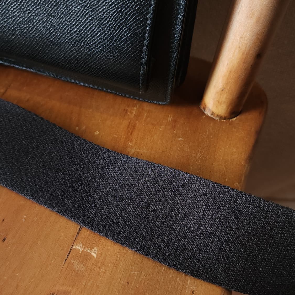 90s 발리 헤비레더 크로스백 사피아노 레더 메신져백 블랙 상품이미지5