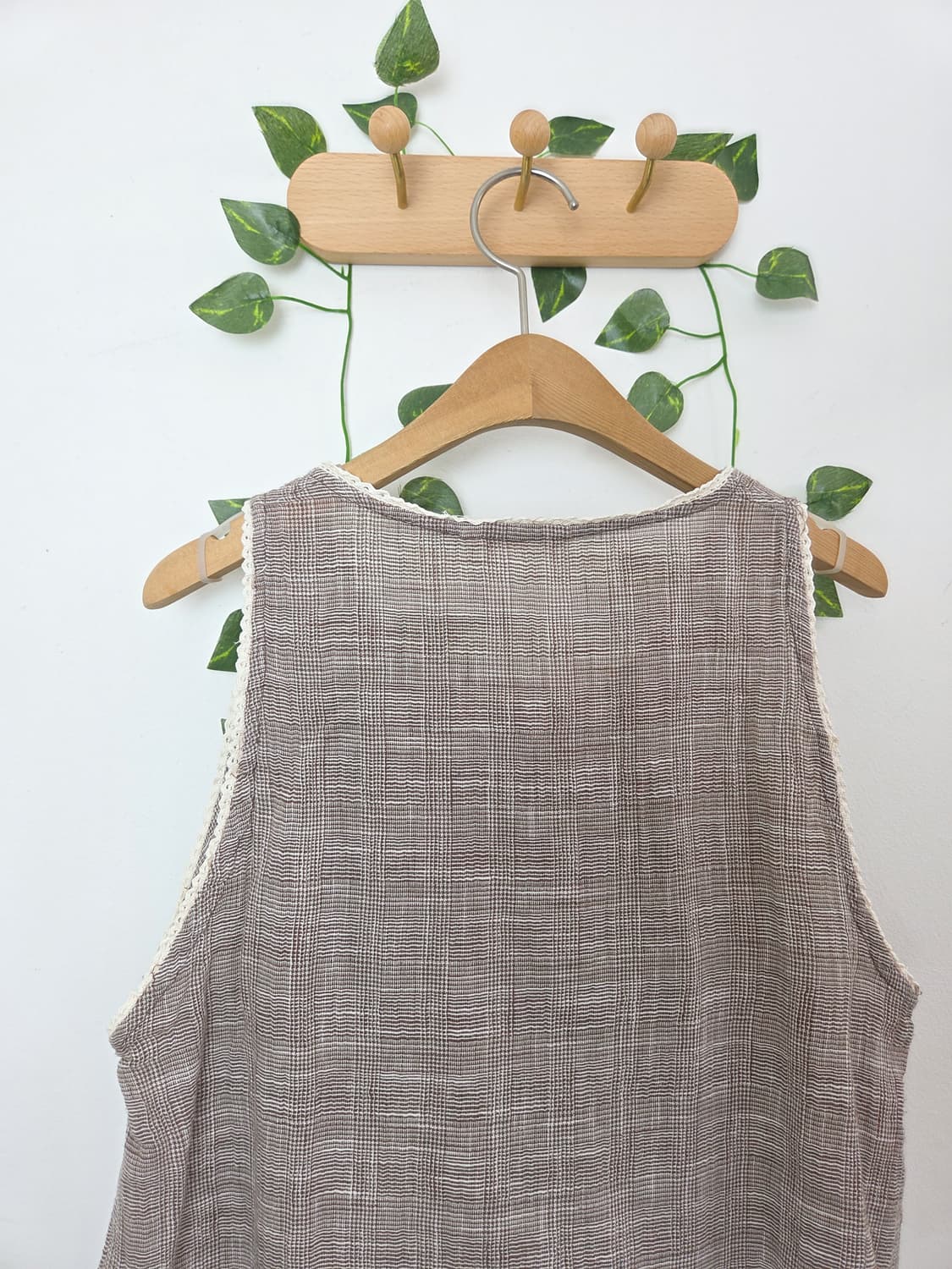 코지 모리 민소매 블라우스 상품이미지5