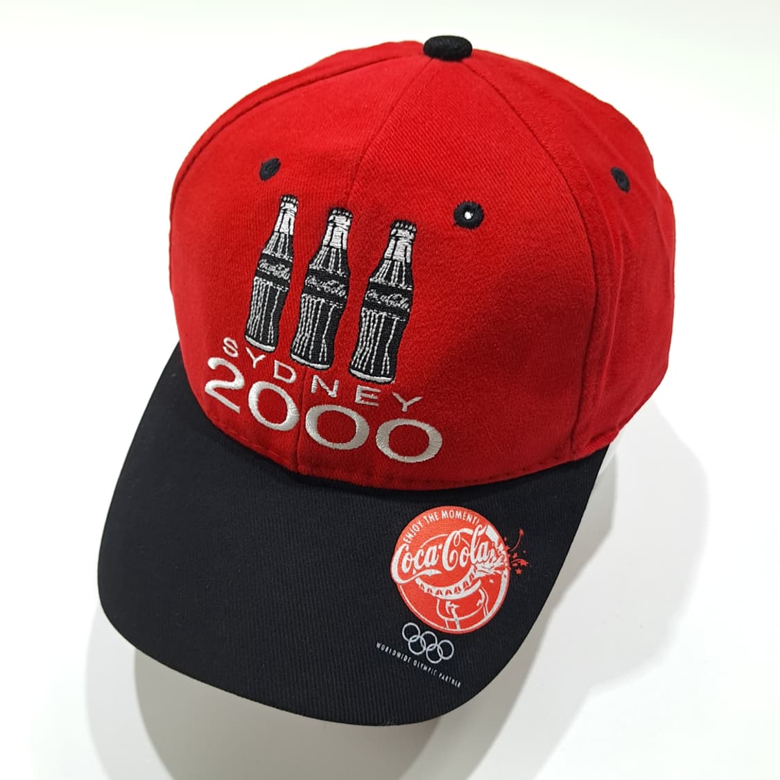 CL920 코카콜라 00s 홍콩판 2000 시드니올림픽 볼캡 모자 상품이미지2