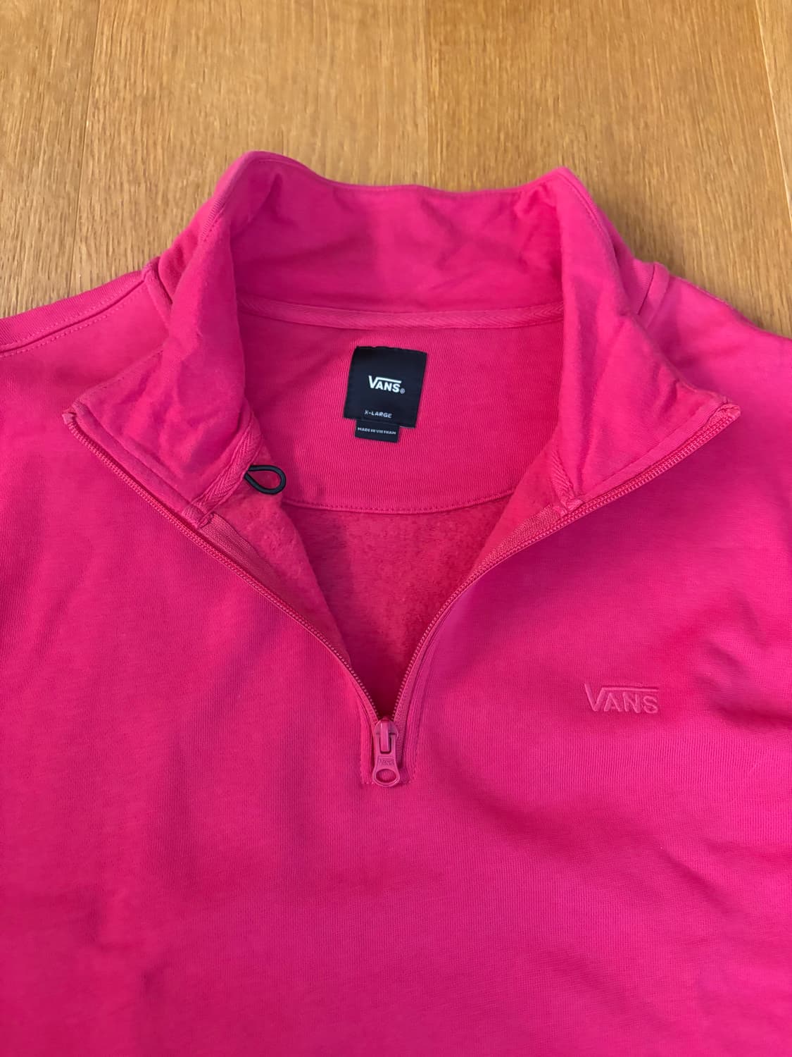 Vans pink half zip-up 상품이미지4