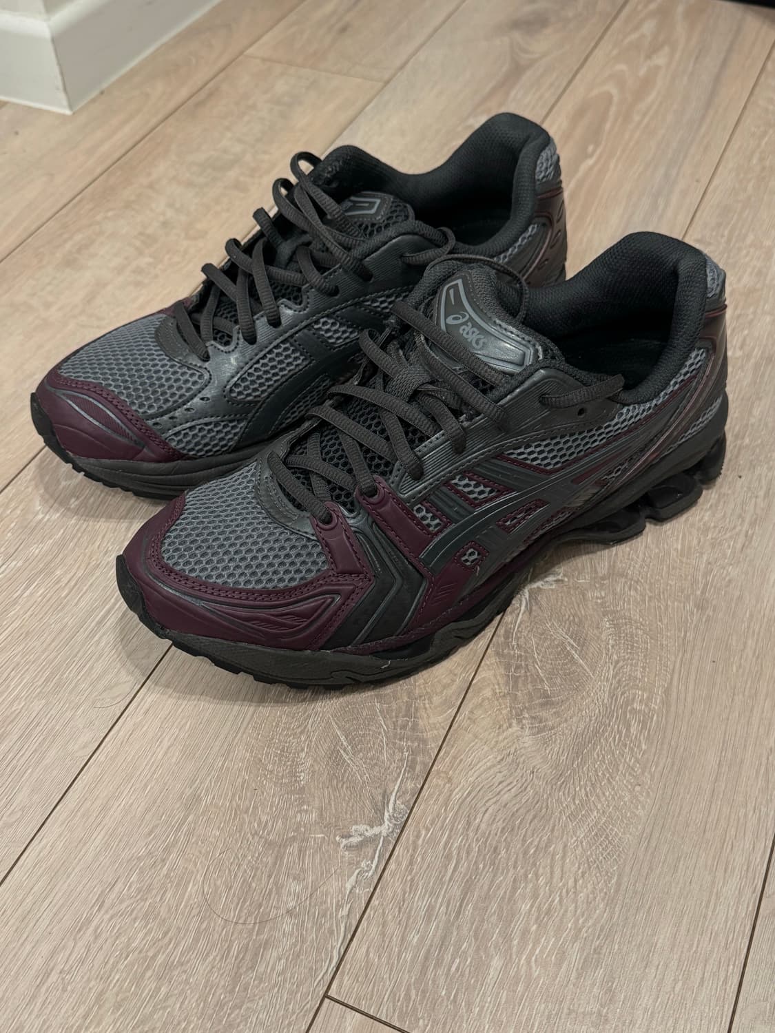 아식스x아트모스 젤카야노 14 그레이/퍼플 1203A510-020 상품이미지1