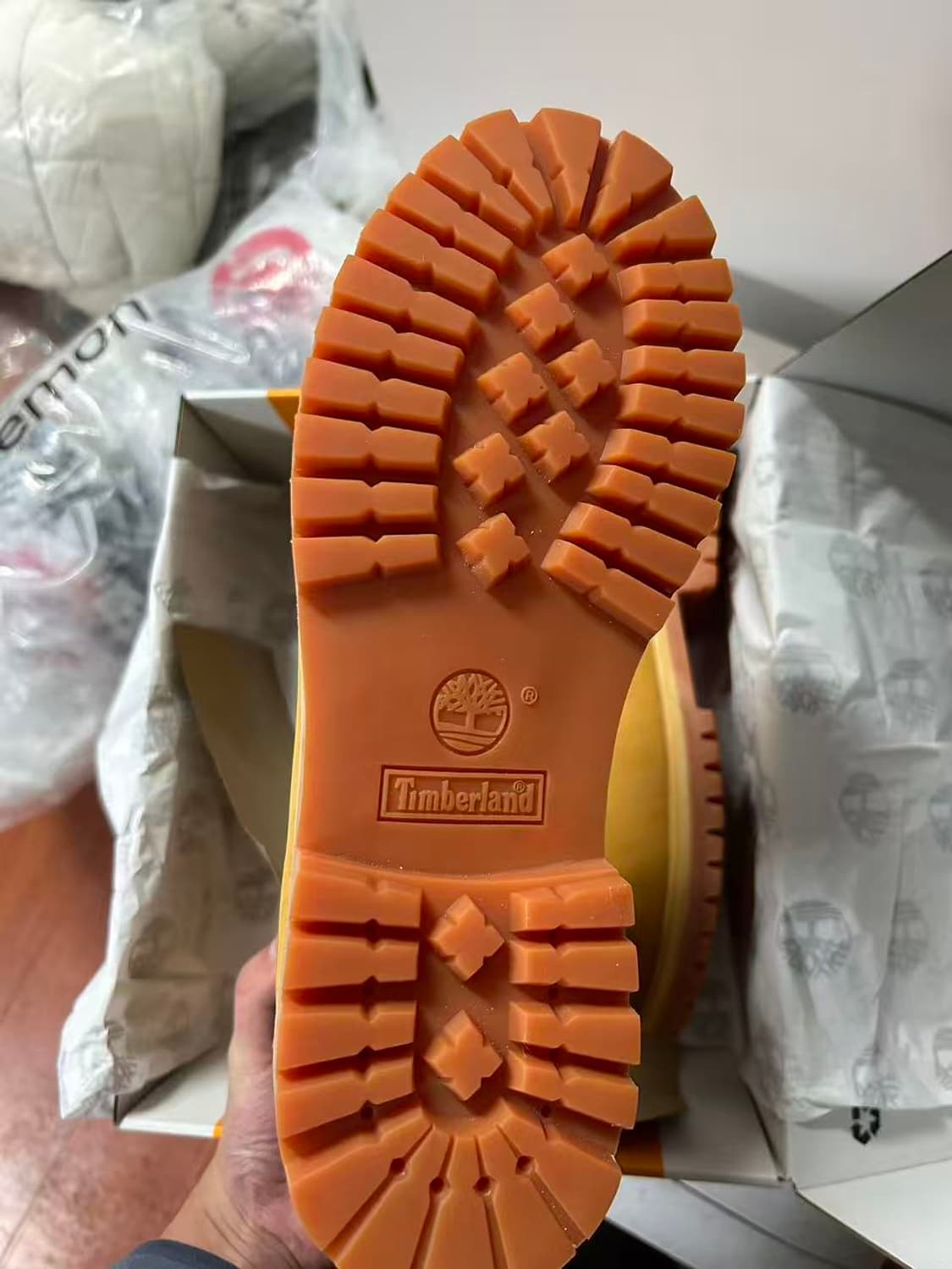 팀버랜드 프리미엄 6인치 워터프루프 부츠 위트 누벅 270mm 상품이미지5