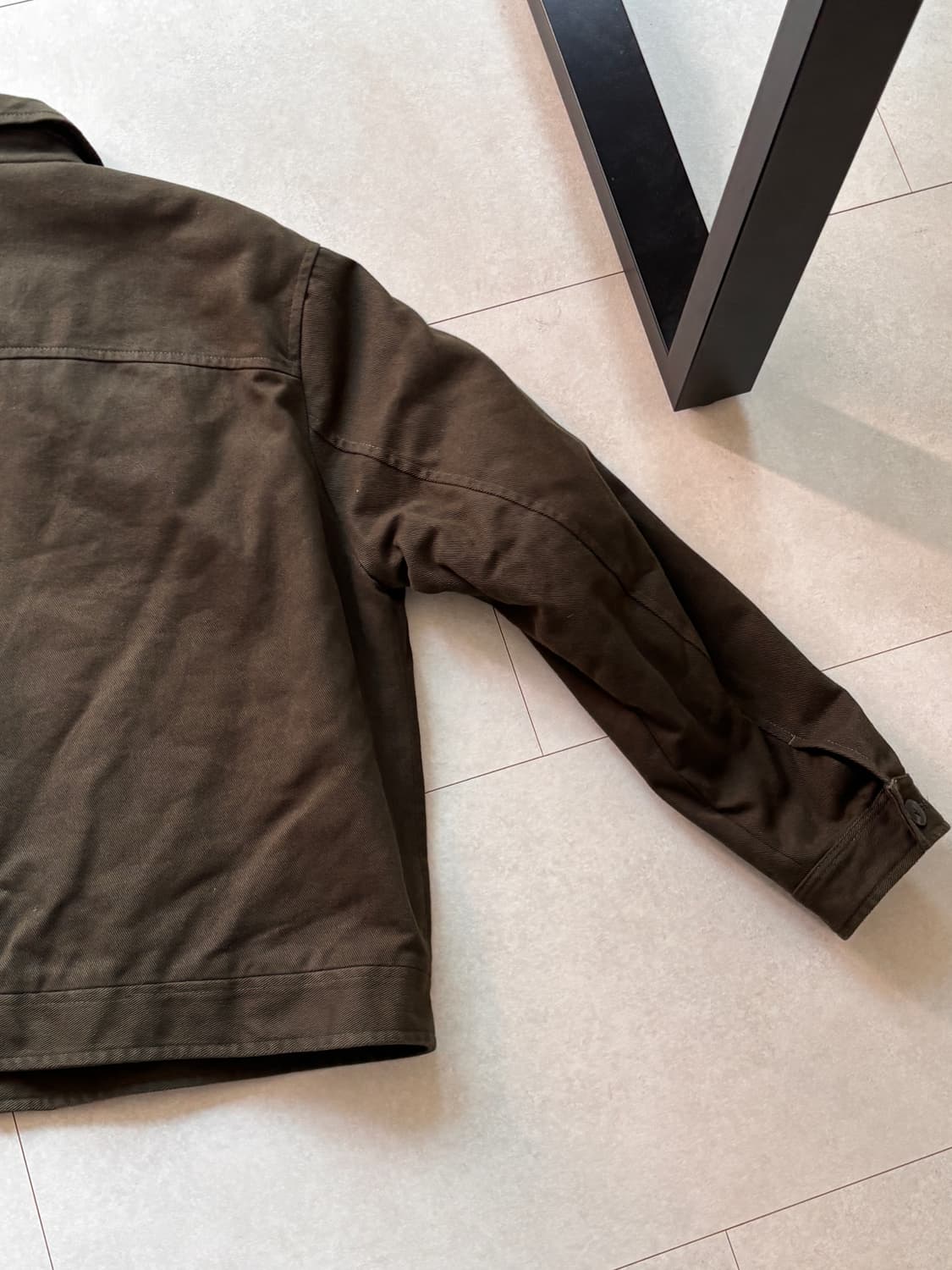 Zara Vintage st 코튼 워크자켓 M 상품이미지8