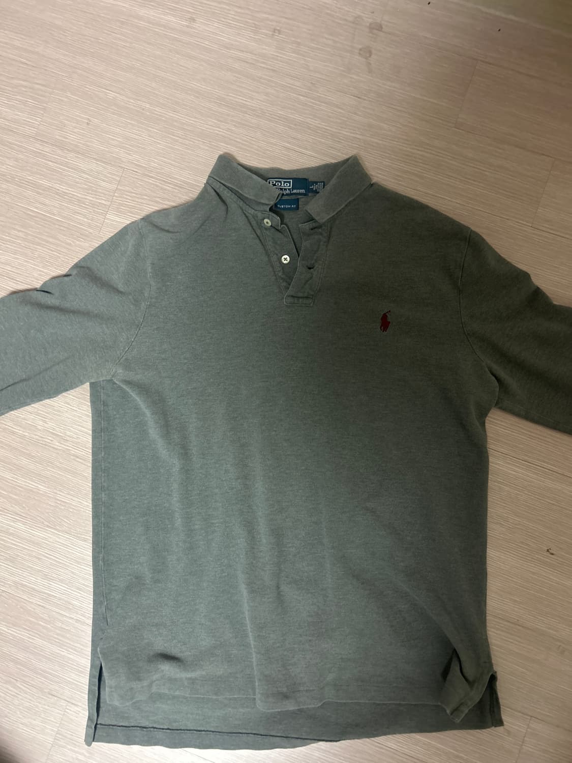 폴로 긴팔 카라 L 상태S 상품이미지1