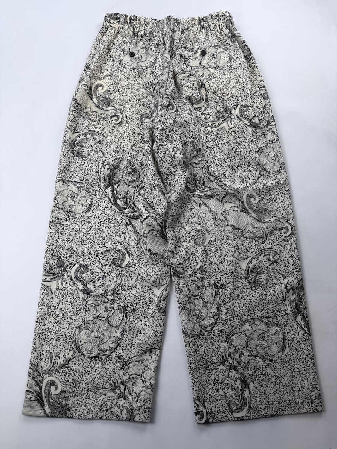 이얼즈어고 페이즐리패턴 울 팬츠 상품이미지6