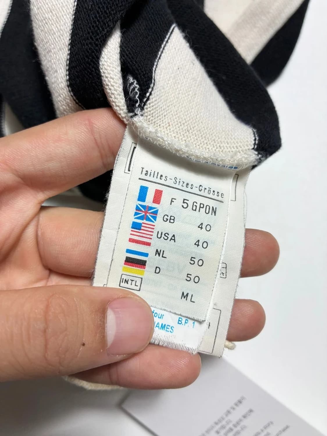 세인트제임스 스트라이프 롱 슬리브 R1749 상품이미지8