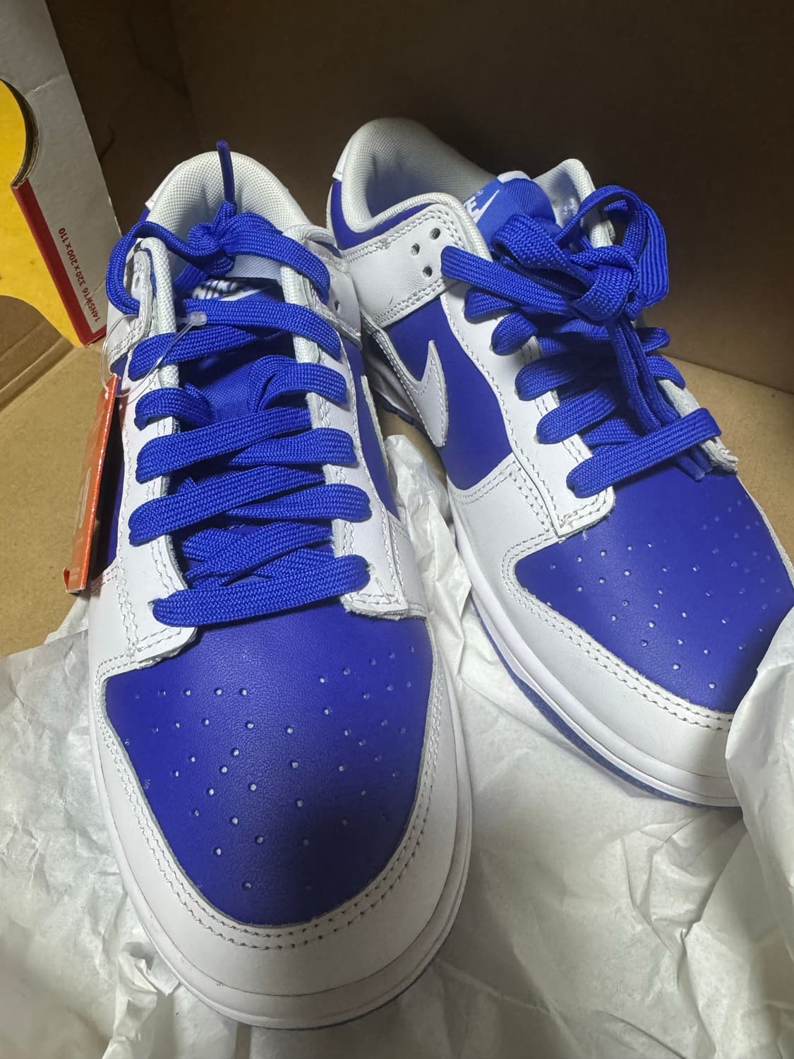 나이키 덩크로우레트로 블루화이트 상품이미지3