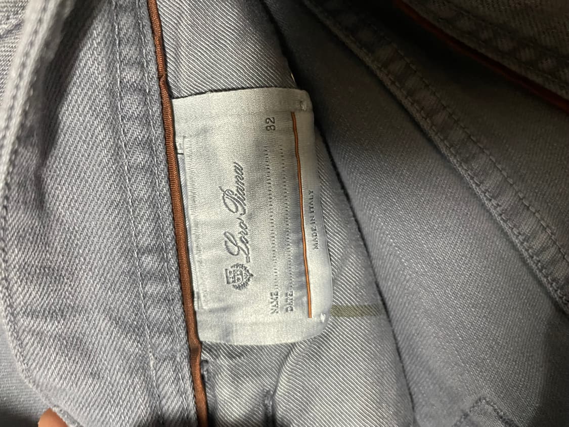 Loro Piana 로로피아나 데님 팬츠 (32) - 그레이 워싱 상품이미지9