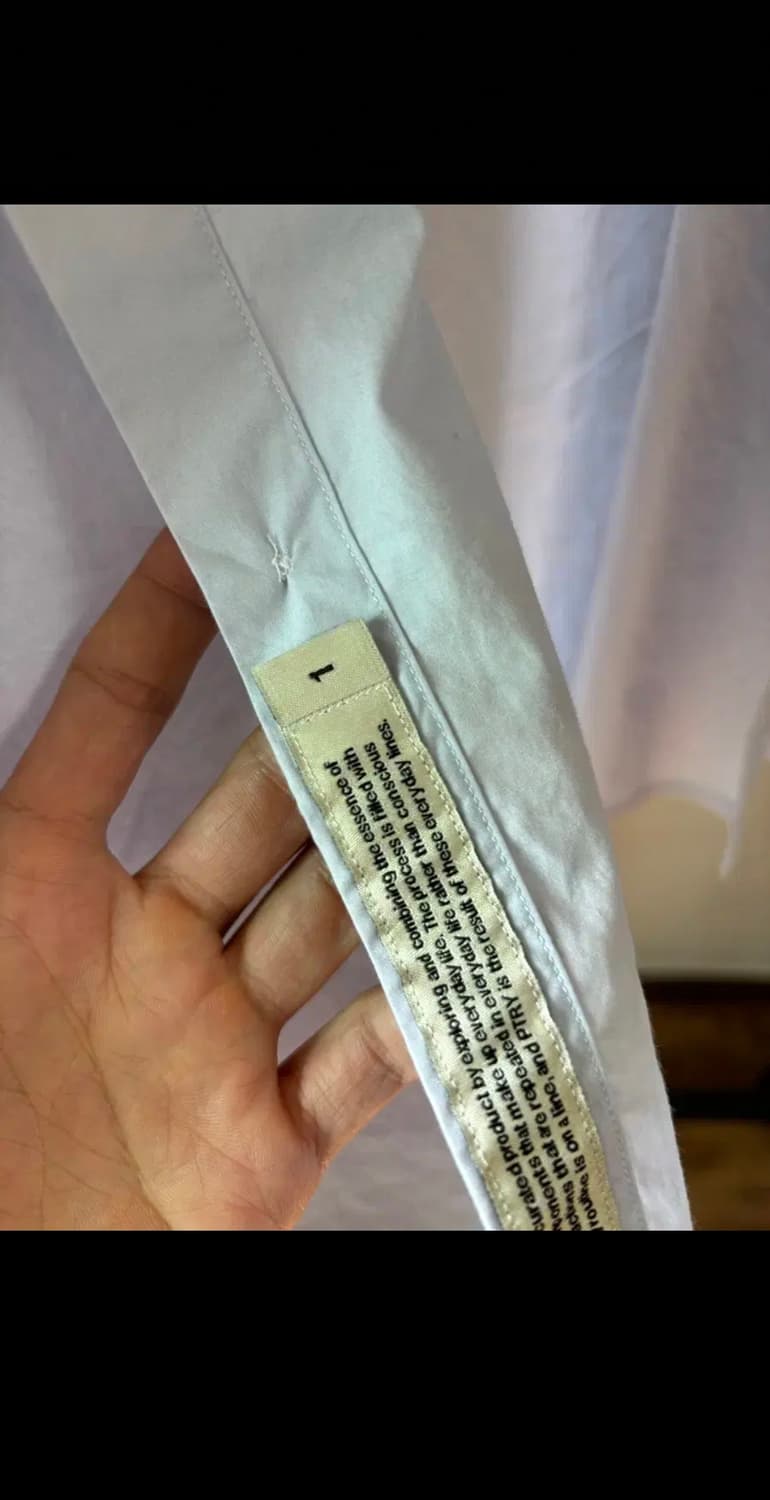 포터리 컴포트 셔츠 soft sax 1사이즈 상품이미지2