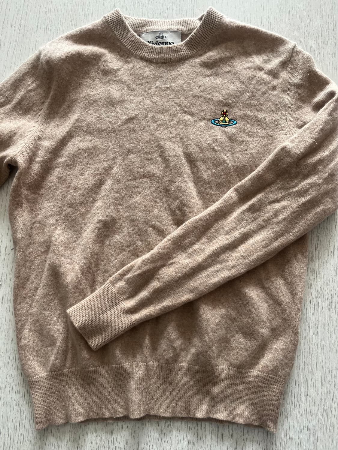 비비안웨스트우드 베이지 니트 상품이미지3