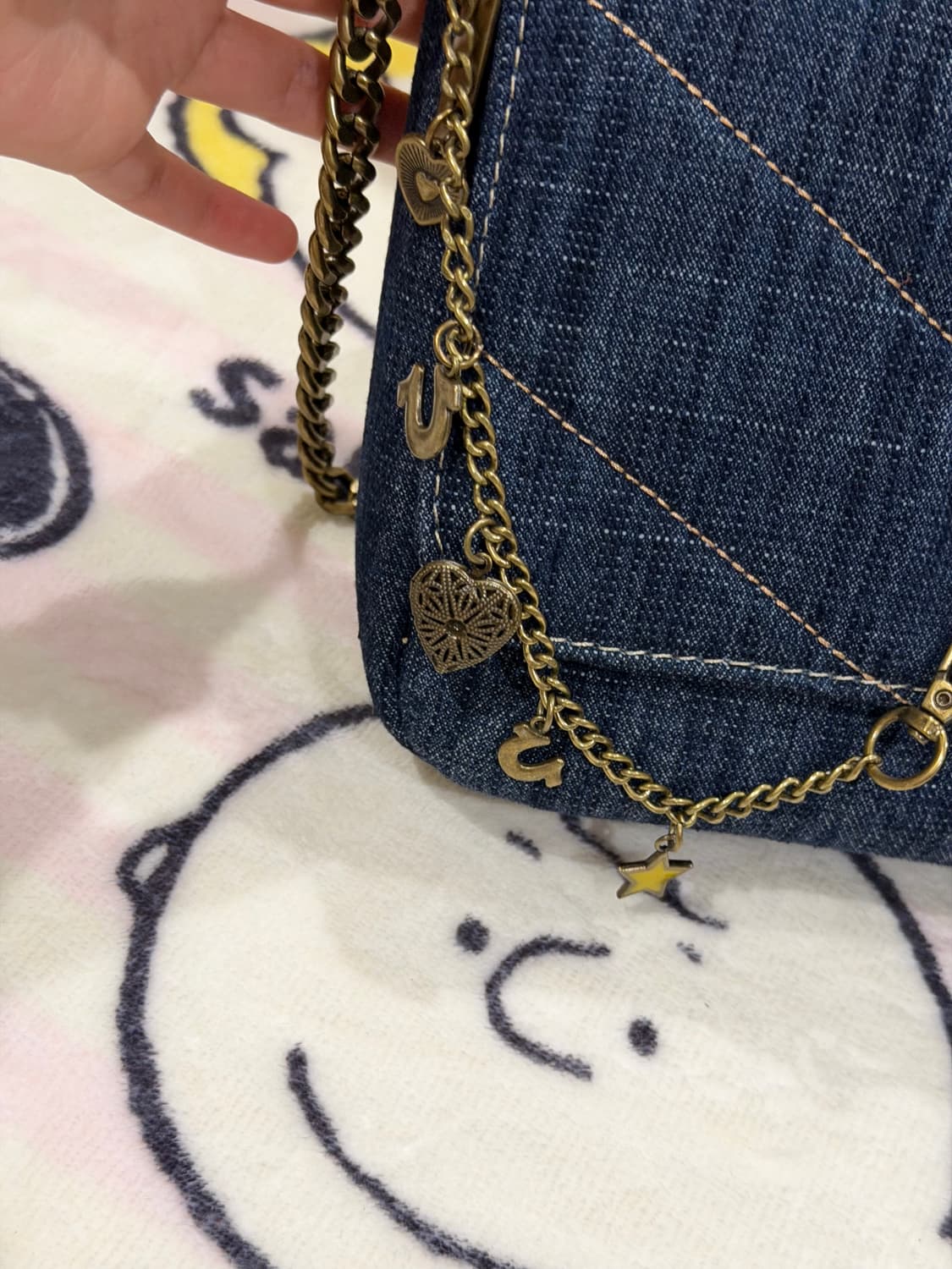 [신상✨프리뷰세일] 트루릴리젼 데님 숄더백 y2k 상품이미지6